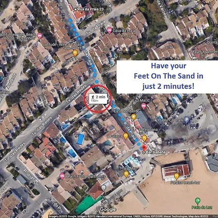 Pes Na Areia Praia Da Luz